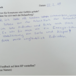 Ein Feedback von einer Klientin